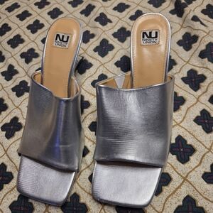 Ninety Union Silver Women's Wedge Sandals